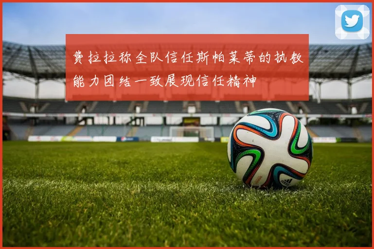 费拉拉称全队信任斯帕莱蒂的执教能力团结一致展现信任精神
